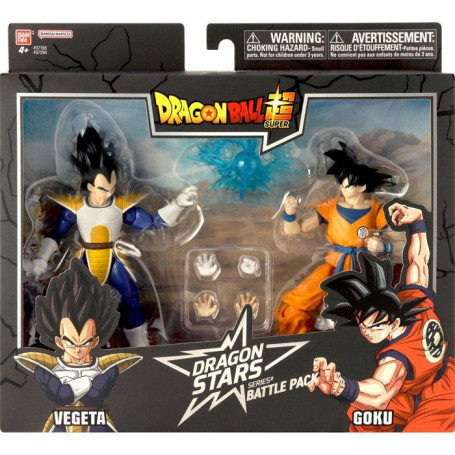 Pack de Figurines Goku et Vegeta - Dragon Ball Super 17cm