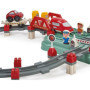Baril de Construction Circuit Train - 140 Pièces - ECOIFFIER