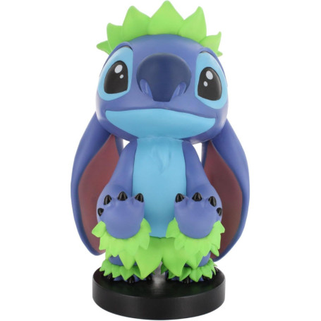 Figurine Disney Stitch Hula - Support Écouteurs et Smartphone - 20 cm