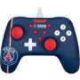 Manette de jeu Konix pour Nintendo Switch et PC - Filaire avec Vibration - Bleu, Blanc et Rouge
