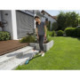Manche télescopique ergonomique avec roulettes pour cisailles GARDENA