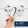 Mitigeur de bain/douche mural GROHE DICE en Chrome