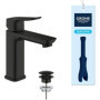 Mitigeur de lavabo GROHE DICE M - Noir mat avec cartouche Ch3