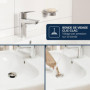 Mitigeur de lavabo GROHE DICE Taille S en Chrome