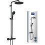 Colonne de douche GROHE Vitalio Start 250 - Mitigeur thermostatique Noir Mat