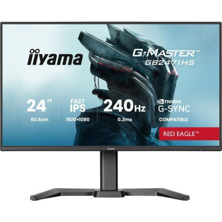 Écran PC Gamer IIYAMA G-Master Red Eagle 23,8" FHD 240Hz