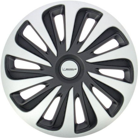 Enjoliveurs MICHELIN 16 pouces NVS - Lot de 4 en Noir