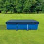 Bâche de Protection Rectangulaire pour Piscine Tubulaire INTEX 2,60 x 1,60 m