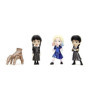Coffret de 4 Figurines Métalliques Mercredi - Série Netflix - 6,5 cm