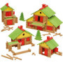 Maxi Coffret Jeujura - Construction en Bois Mon Chalet - 330 Pièces