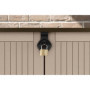 Coffre de Rangement Extérieur KETER 880L Beige et Marron