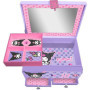 Boîte à bijoux Kuromi avec code secret - KIDS LICENSING