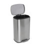 Poubelle de Cuisine à Pédale Inox Brossé 50L - Modèle ADMIRAL