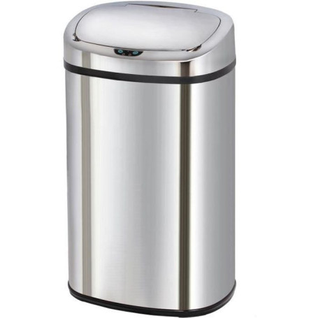 Poubelle de Cuisine Automatique Majestic 68L en Inox Noir