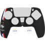 Coque de protection silicone pour manette DualSense PS5 - Konix - Noir
