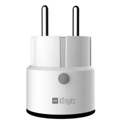 Prise Intelligente KONYKS Priska Max Black - Commande Vocales Wi-Fi+BT
