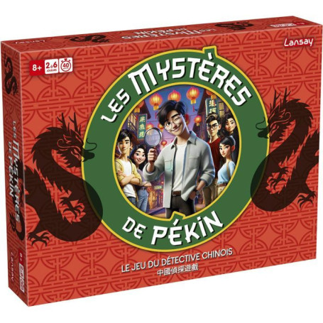 Les Mystères de Pékin - Jeu de société captivant pour détectives en herbe