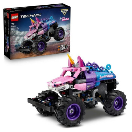 Camion LEGO Technic Monster Jam Sparkle Smash avec Rétrofriction
