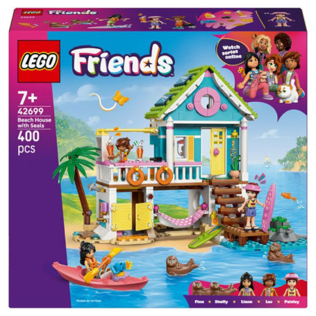 LEGO Friends - La Maison sur la Plage avec Phoques
