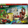 LEGO NINJAGO La Cabane et Véhicules des Ninjas - Jeu de Construction