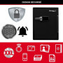 Coffre-fort ignifugé MASTER LOCK avec alarme et code tactile - 56,5 L