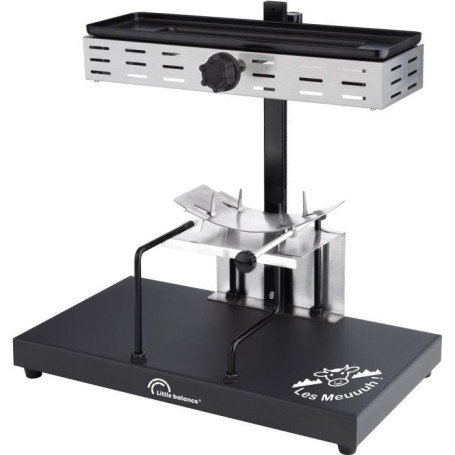 Appareil à Raclette Savoyarde LITTLE BALANCE - Design Meuuuh pour 6 Personnes - 850W