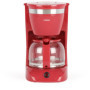 Cafetière Électrique Rouge LIVOO 800W 12 Tasses