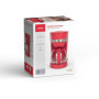 Cafetière Électrique Rouge Chili LIVOO DOD200RC - 1,25 L pour 10 à 12 Tasses