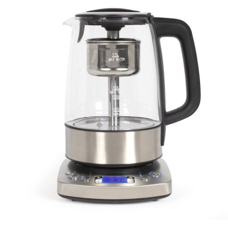 Bouilloire Électrique Automatique LIVOO DOD209 - 2200 W, 1,7 L, 3 Modes d'Infusion