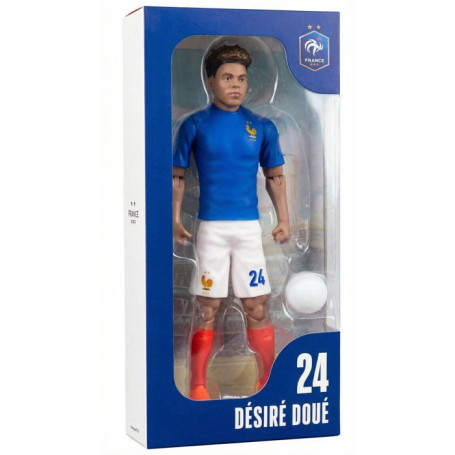 Figurine Articulée Équipe de France - Désiré Doué Numéro 24 - 20 cm