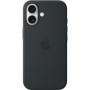 Coque en silicone MagSafe pour iPhone 17 - Noir