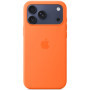Coque en Silicone MagSafe pour iPhone 17 Pro Max - Orange