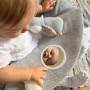 Siège Gonflable NUBY Sit & Play avec Plateau Amovible - Gris