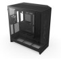 Boîtier PC NZXT H9 Flow Noir - Moyen-Tour Double Chambre avec Panneaux Mesh