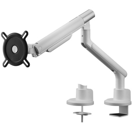 Support Moniteur Dynamic Blanc - Bras Simple pour Écrans 13 à 32 pouces