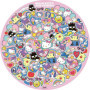 Puzzle rond 500 pièces Hello Kitty - Un tourbillon de douceur
