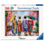 Ravensburger Puzzle 500 pièces - Promenade Fleurie pour Adultes et Adolescents