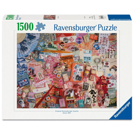Puzzle Ravensburger 1500 pièces - Voyage à Tokyo