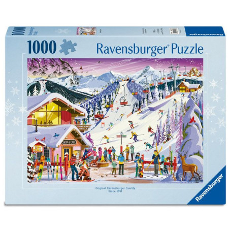 Puzzle Ravensburger 1000 pièces - Au rythme des pistes