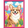 Kit de Peinture par Numéros Corgi Ravensburger pour Enfants