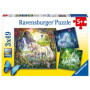 Puzzle Les Licornes - 3 x 49 Pièces pour Enfants