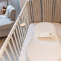 Drap Housse Cocoonababy en Fleur de Coton - BEABA - Blanc