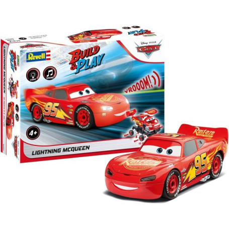 Kit Voiture à Construire Flash McQueen - REVELL Build & Play