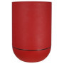 Bac à Fleurs Rond Riviera Granit Tulipe Rouge 50 cm