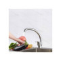 Mitigeur d'évier de cuisine Newbury - Chrome avec bec mobile
