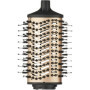 Brosse Soufflante 2-en-1 SAINT ALGUE - Volume & Style Noir/Or