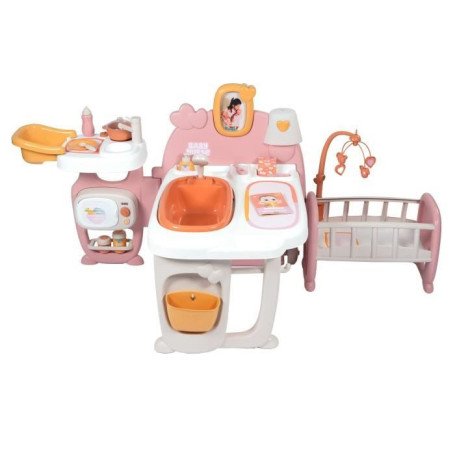 Maison des Bébés SMOBY avec 19 Accessoires - Pliable et Ludique