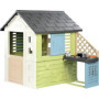 Maison Pretty Smoby avec Cuisine d'Été et 17 Accessoires