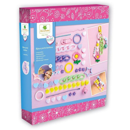 Atelier de Bijoux Porte-Bonheur SYCOMORE - Kit Créatif dès 7 Ans