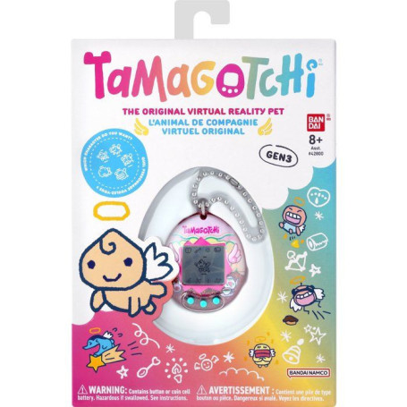 Tamagotchi Angel Teacup - Animal Virtuel Électronique avec Écran Couleur